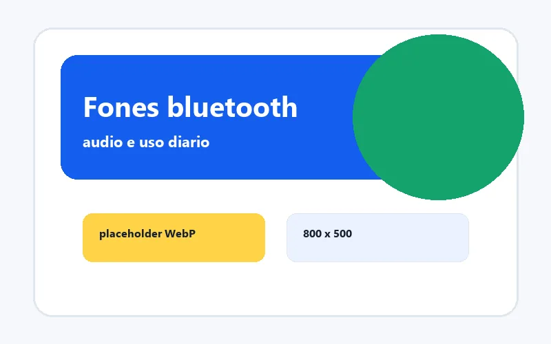 Categoria fones bluetooth para comparar modelos e ofertas