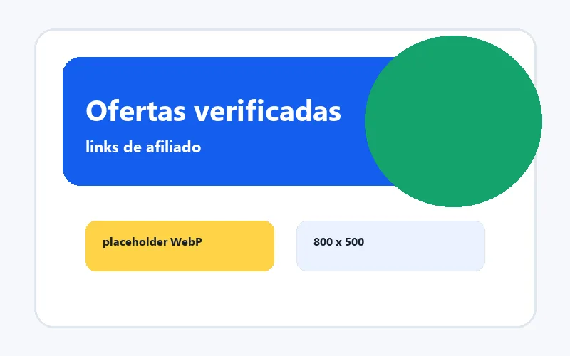 Categoria ofertas verificadas com links de afiliado